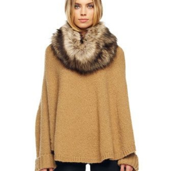 Michael Kors Sweaters - Michael Kors Faux Fur Sweater
